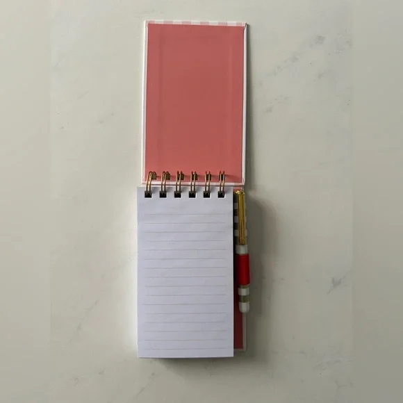 🍒 Lady Jayne Cherry Ribbon Notebook With Pen - Picture 3 of 4